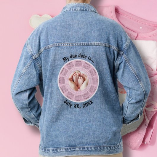 Denim Jean Jacket Zwangerschap Vervaldatum