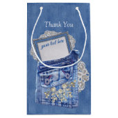 Denim Jean pockets en Lace Klein Cadeauzakje (Achterkant)