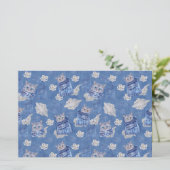 Denim Jean pockets, Kittens en Lace (Staand voorkant)