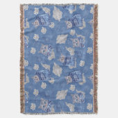 Denim Jean pockets, Kittens en Lace Deken (Voorkant Verticaal)