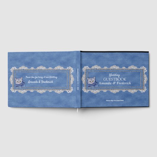 Denim Jean pockets, Kittens en Lace Gastenboek (Volledig)