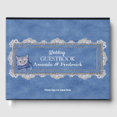 Denim Jean pockets, Kittens en Lace Gastenboek (Voorkant)