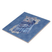 Denim Jean pockets, Kittens en Lace Tegeltje (Zijkant)