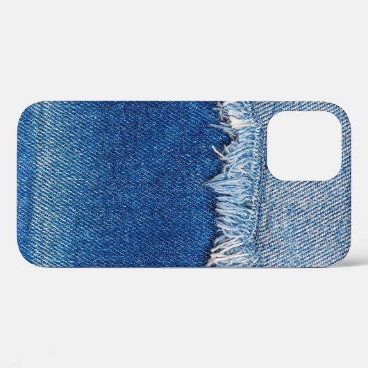 Denim jeans achtergrond. Gedrukte denim stof met b Case-Mate iPhone Case (Achterkant (horizontaal))