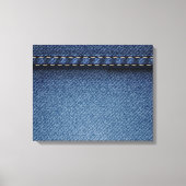 Denim Jeans Canvas Afdruk (Voorkant)