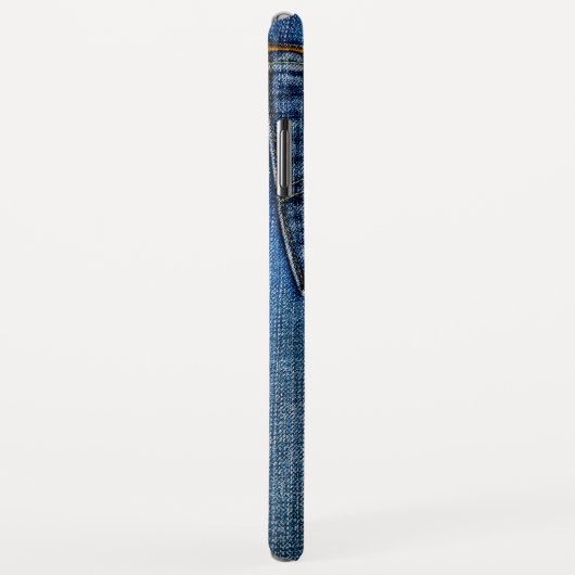 Denim Jeans Iphone Case (Achterkant/rechts)