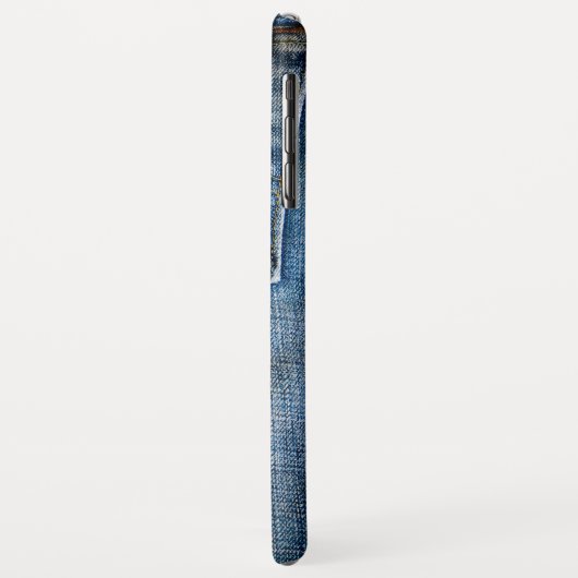 Denim Jeans Iphone Case (Achterkant/links)