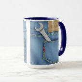 Denim Jeans Mok (Voorkant rechts)