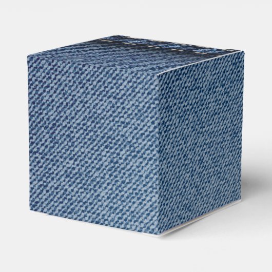 Denim Jeans Texture Bedankdoosjes (Achterkant)