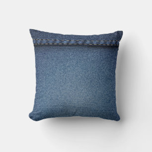 Denim jeans textuur kussen