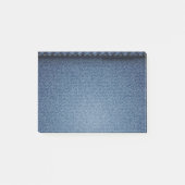 Denim jeans textuur post-it® notes (Voorkant)