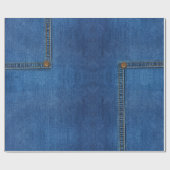 Denim Jeans wrappingpapier Cadeaupapier (Vlak)