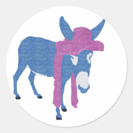 Denim Jenny Ronde Sticker