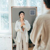 Denim Kant Op Maat Gemaakt Bijbel Vers Op Maat Ges Sticker