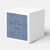 Denim Kijk  Favor Box HAMbyWG Bedankdoosjes (Achterkant)