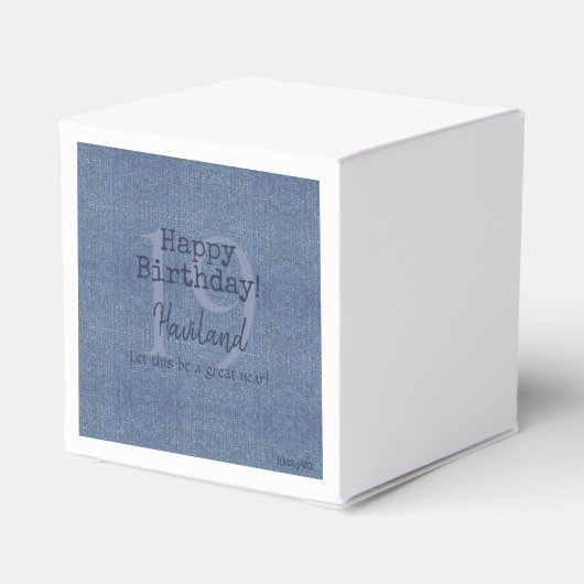 Denim Kijk Favor Box HAMbyWG Bedankdoosjes (Achterkant)