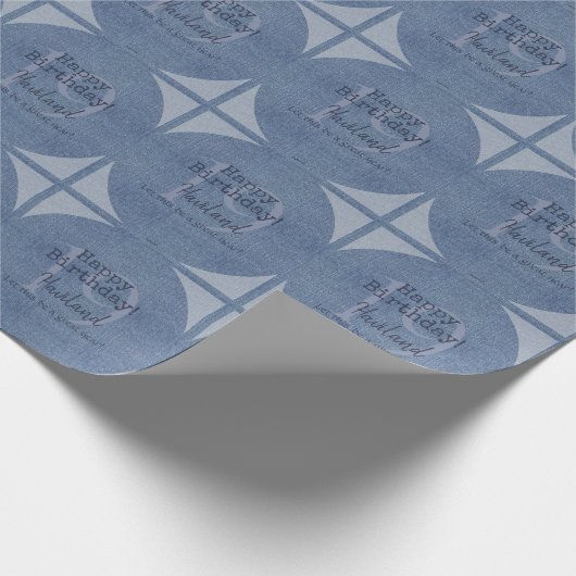 Denim Kijk  Gift Wrap HAMbyWG Cadeaupapier (Hoek)