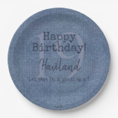 Denim Kijk Papier Bord HAMbyWG (Voorkant)