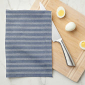 Denim Kitchen-handdoeken met Quote-Sjabloon Theedoek (Quarter Fold)