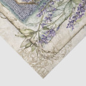 Denim & Lace Bloemen Fantasy Vlinders Decoupage Tissuepapier (Detail)