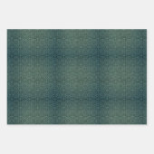 Denim Lace Mode Designer Texture Inpakpapier Vel (Voorkant 3)