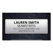 Denim Magnetisch Visitekaartje (Voorkant)