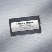 Denim Magnetisch Visitekaartje (Voorbeeld)