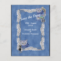 Denim met Cream Flower Lace en Costume Jewelry