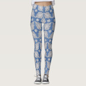 Denim met kant leggings (Voorkant)