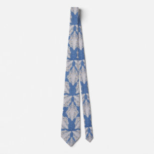 Denim met Lace Herhalen Stropdas