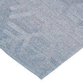 Denim Mode Sneeuwvlokken Korte Tafelloper (Hoek)