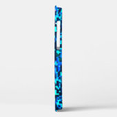 Denim naadloos patroon. Denim florale achtergrond. Case-Mate iPhone Case (Achterkant / Links)