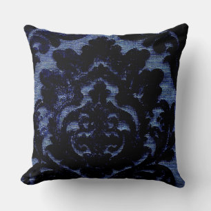 Denim Navy Blue Kussen