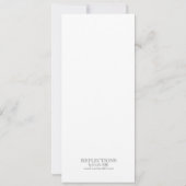 Denim Paint Sample Kaart Housewarming Invitation (Achterkant)