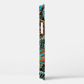 Denim Paisley: Naadloze jeans textuur patroon Case-Mate iPhone Case (Achterkant / Rechts)