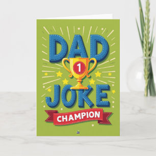 Denim Papa Grappen Kampioenkaart Kaart