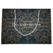 Denim Pareltjes Large Cadeautasje (Voorkant)
