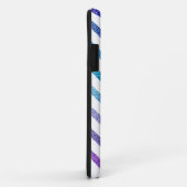 Denim Pastel Chevron White Case-Mate iPhone Case (Achterkant/rechts)