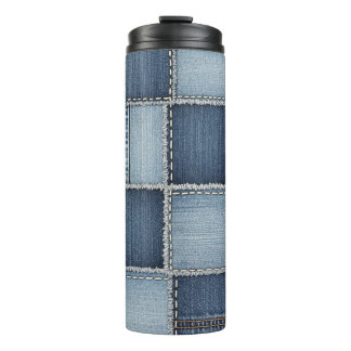 Denim Patches Thermosbeker