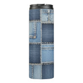 Denim Patches Thermosbeker (Achterkant)