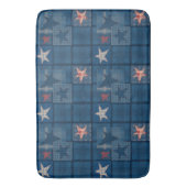 Denim-patchwork Badmat (Voorkant Verticaal)