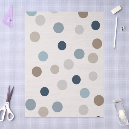 Denim Patchwork Bear Gift Bag Tissuepapier (Craft)