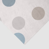 Denim Patchwork Bear Gift Bag Tissuepapier (Detail)