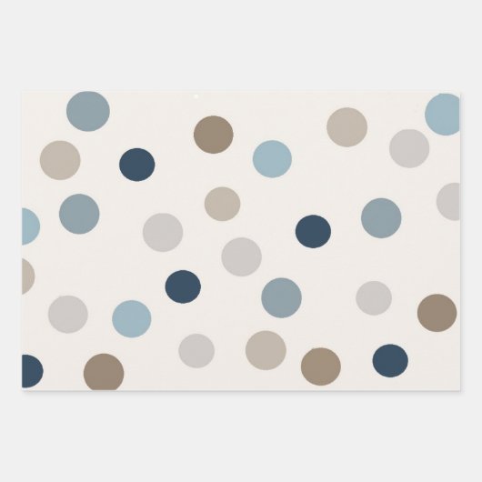 Denim Patchwork Bear Napkins Inpakpapier Vel (Voorkant 2)