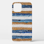 Denim patchwork: gerecycled jeans tapijt. Case-Mate iPhone case (Achterkant)