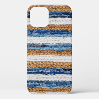 Denim patchwork: gerecycled jeans tapijt. Case-Mate iPhone case