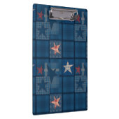 Denim-patchwork Klembord (Rechts)