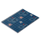 Denim-patchwork Notitieboek (Linkerzijde)