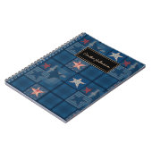 Denim-patchwork Notitieboek (Linkerzijde)