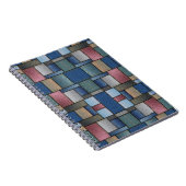 Denim Patchwork Notitieboek (Rechterzijde)